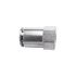 Metal Pu Fitting Straight 12mm 1/8' F